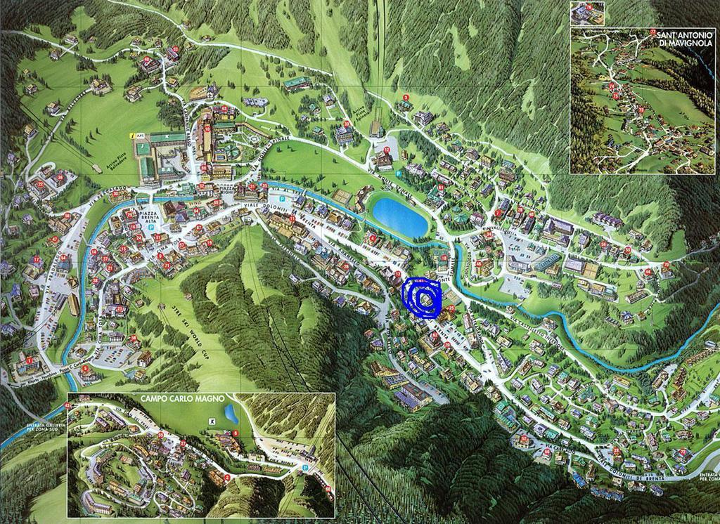 Апартаменти Campiglio Trilocale Monte Spinale Мадонна-ді-Кампільйо Номер фото